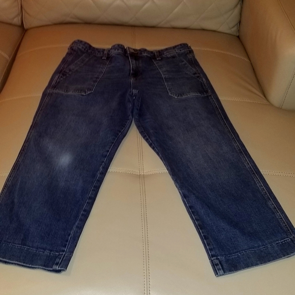 Old Navy Cropped Trouser Jeans